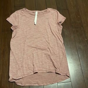 Pink lululemon top size 6